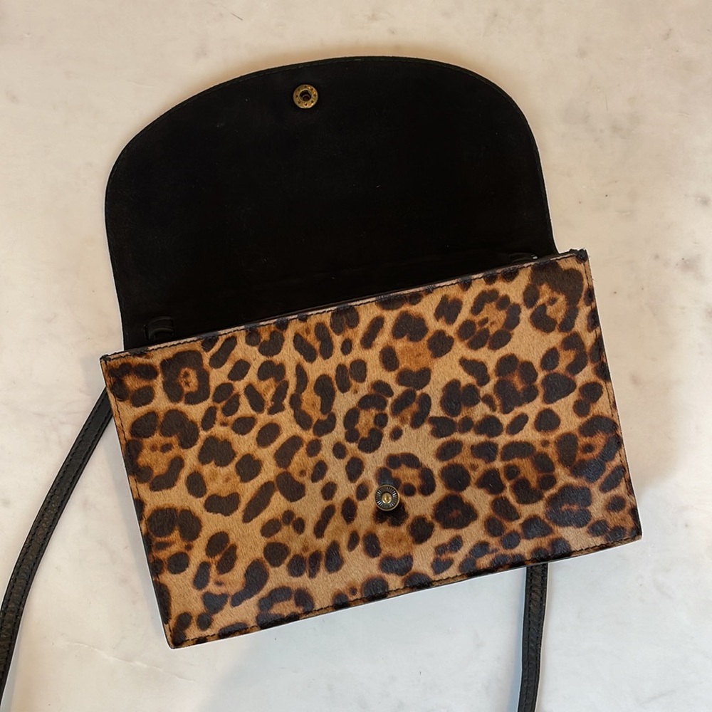 Madewell leopard print purse